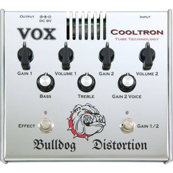 Педали и процессоры эффектов / Педаль гитарного эффекта VOX COOLTRON BULLDOG DISTORTION