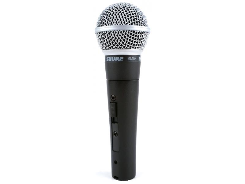Вокальні / Мікрофон вокальний SHURE SM58SE