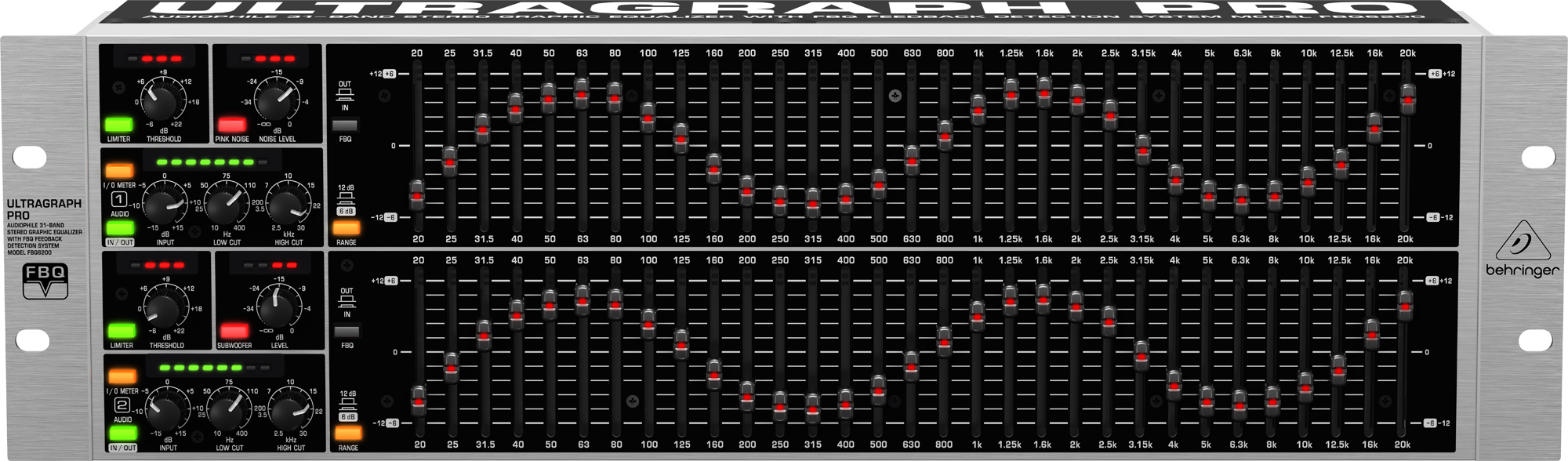 Еквалайзери / Еквалайзер BEHRINGER FBQ 6200