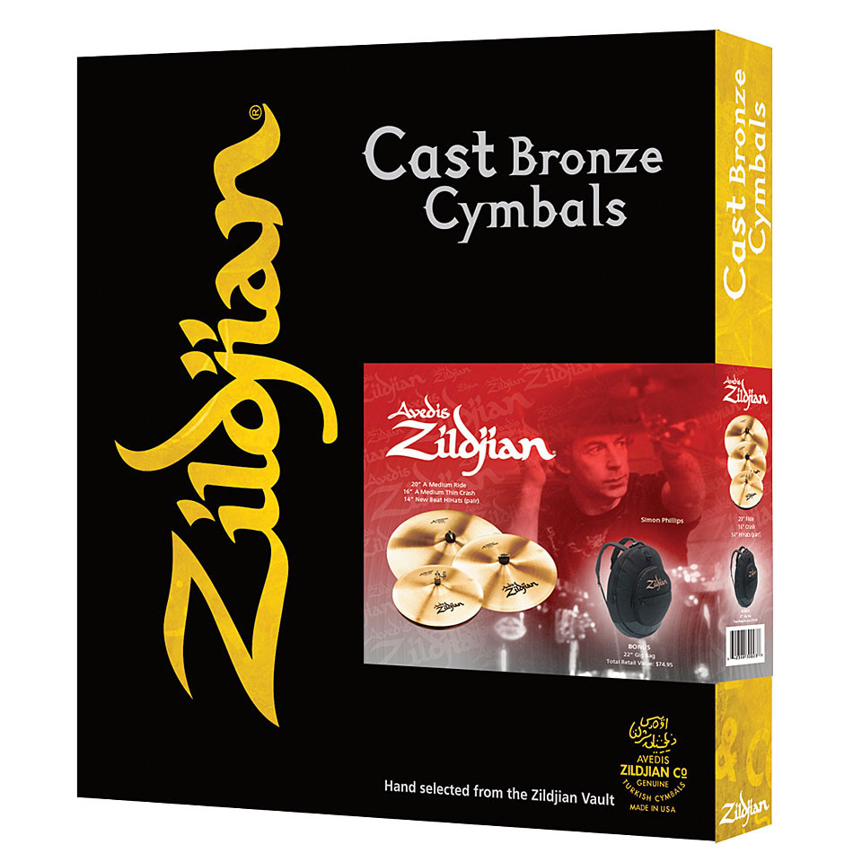 Тарілки / Тарілки ZILDJIAN A0912 A 4 PACK MATCHE