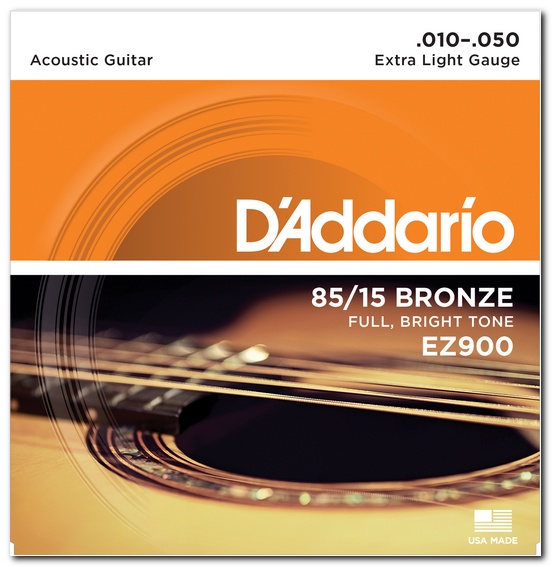 Струны для гитар / Струны для акустической гитары D'Addario EZ900