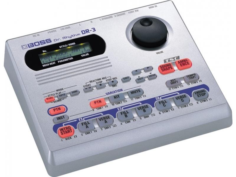 Электронные ударные / Ритм-машина BOSS DR3