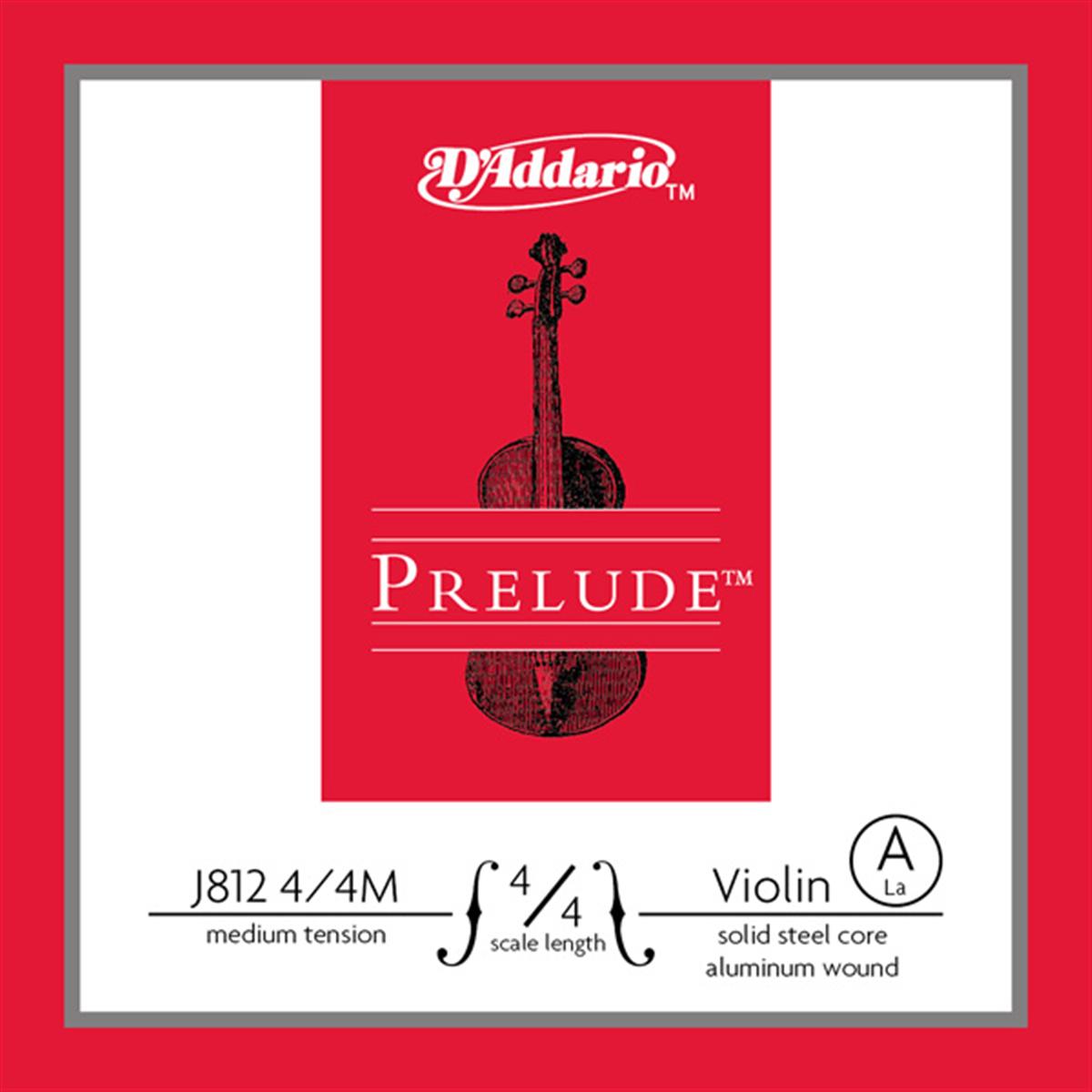 Струни / Струна для скрипки D'Addario J812 4/4М