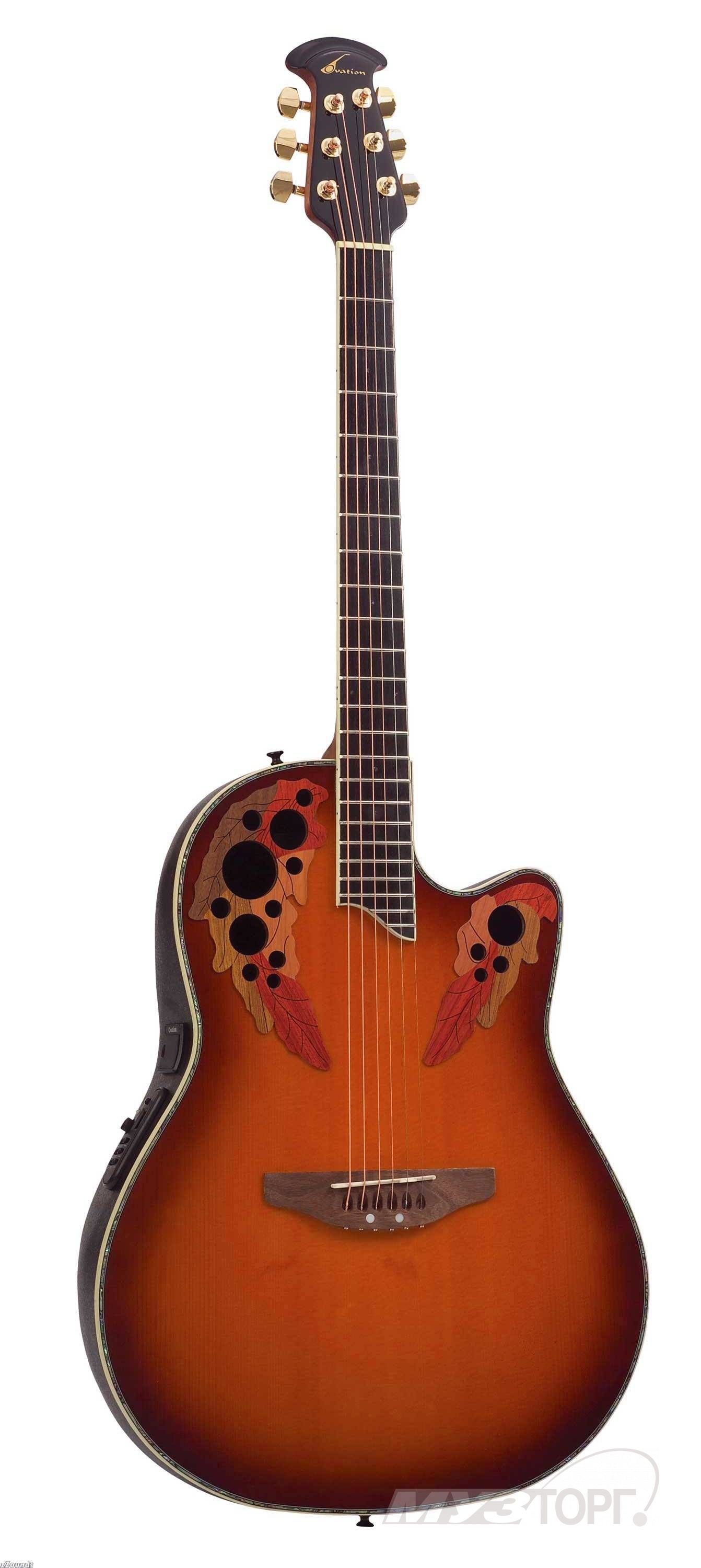 Электроакустические гитары / Гитара электро-акустическая OVATION CC44S-AB