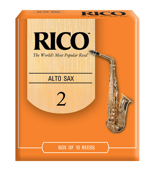 Тростини для духових / Тростина для альт саксофона D'Addario Rico - Alto Sax #2.0