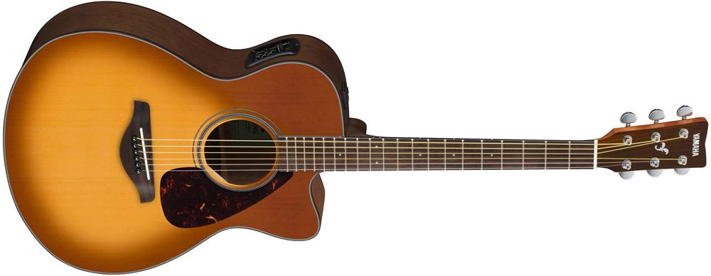 Электроакустические гитары / Гитара электро-акустическая YAMAHA FSX800C SDB//02