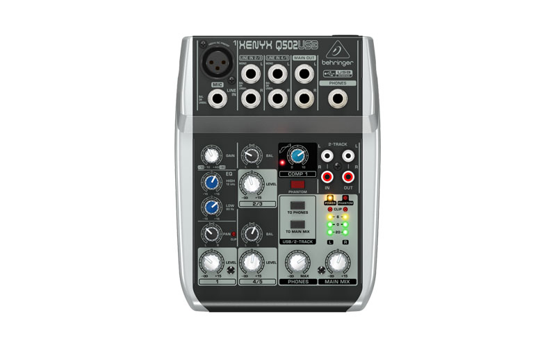 Аналоговые пульты / Аналоговый пульт BEHRINGER XENYX Q502USB