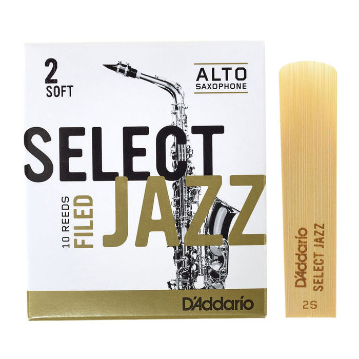 Тростини для духових / Тростина для альт саксофона RICO Select Jazz - Alto Sax Filed 2S