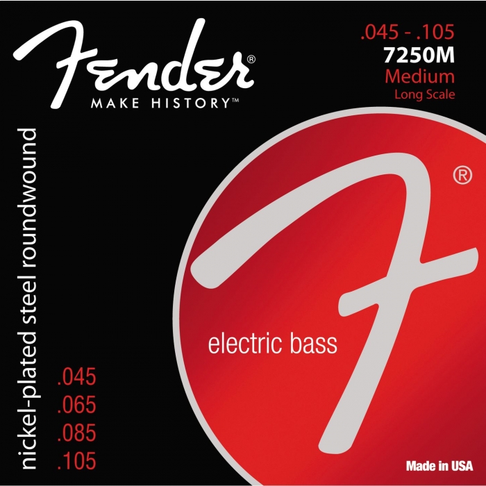 Струни для гітар / Струни для бас гітари FENDER 7250M