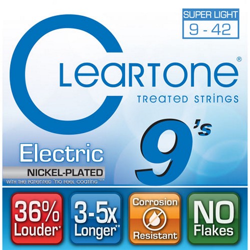Струни для гітар / Струни для електро гітари CLEARTONE 9409