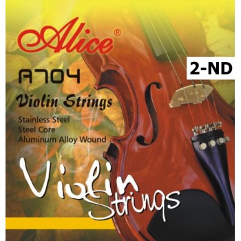 Струни / Струна для скрипки ALICE A704