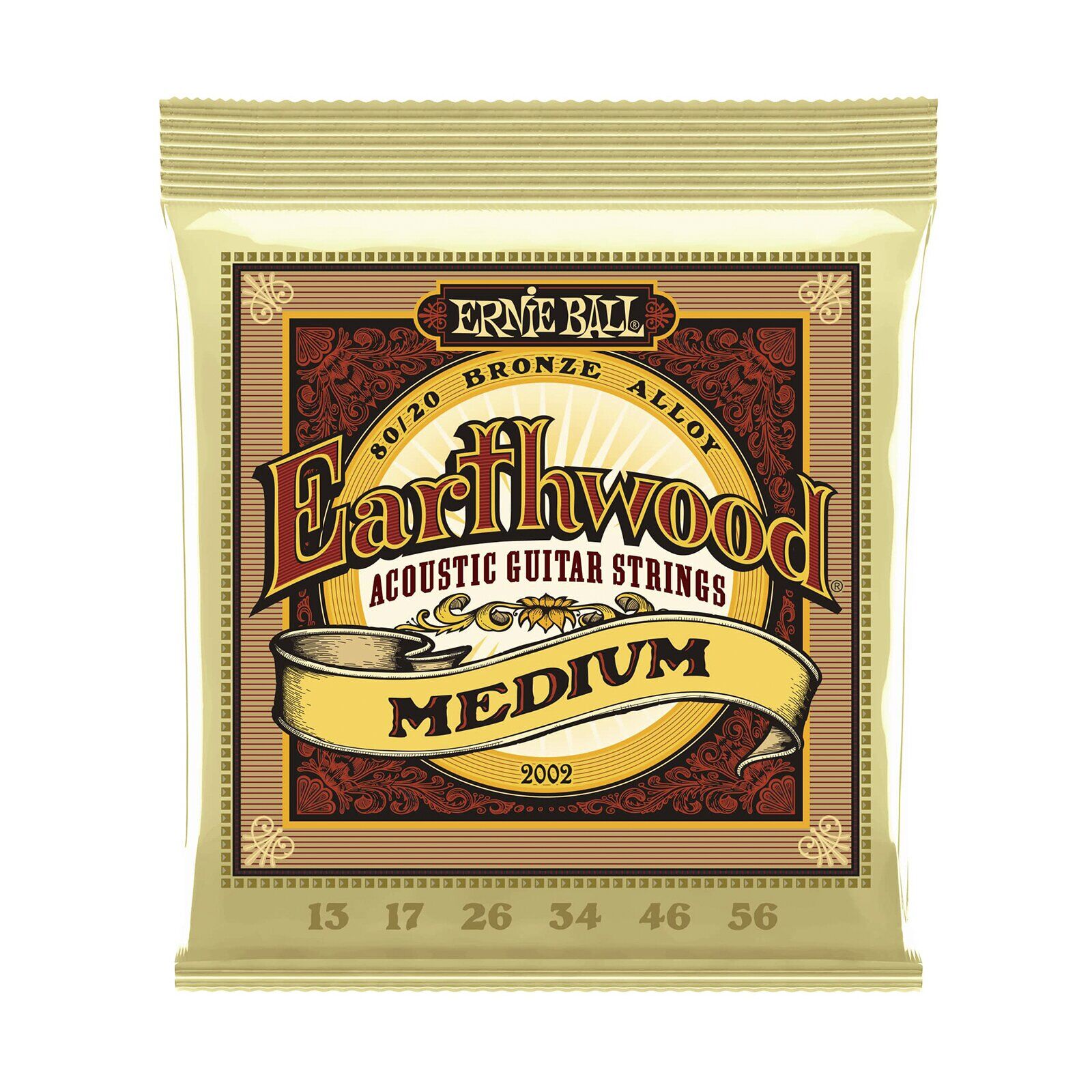 Струни для гітар / Струни для акустичної гітари ERNIE BALL P02002