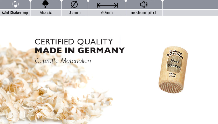 Перкусія / Шейкер ROHEMA MINI SHAKER MP