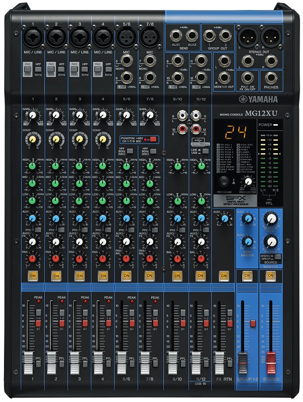 Аналоговые пульты / Микшерный пульт YAMAHA MG12XU