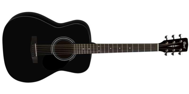 Акустичні гітари / Гітара акустична CORT AF510 BKS
