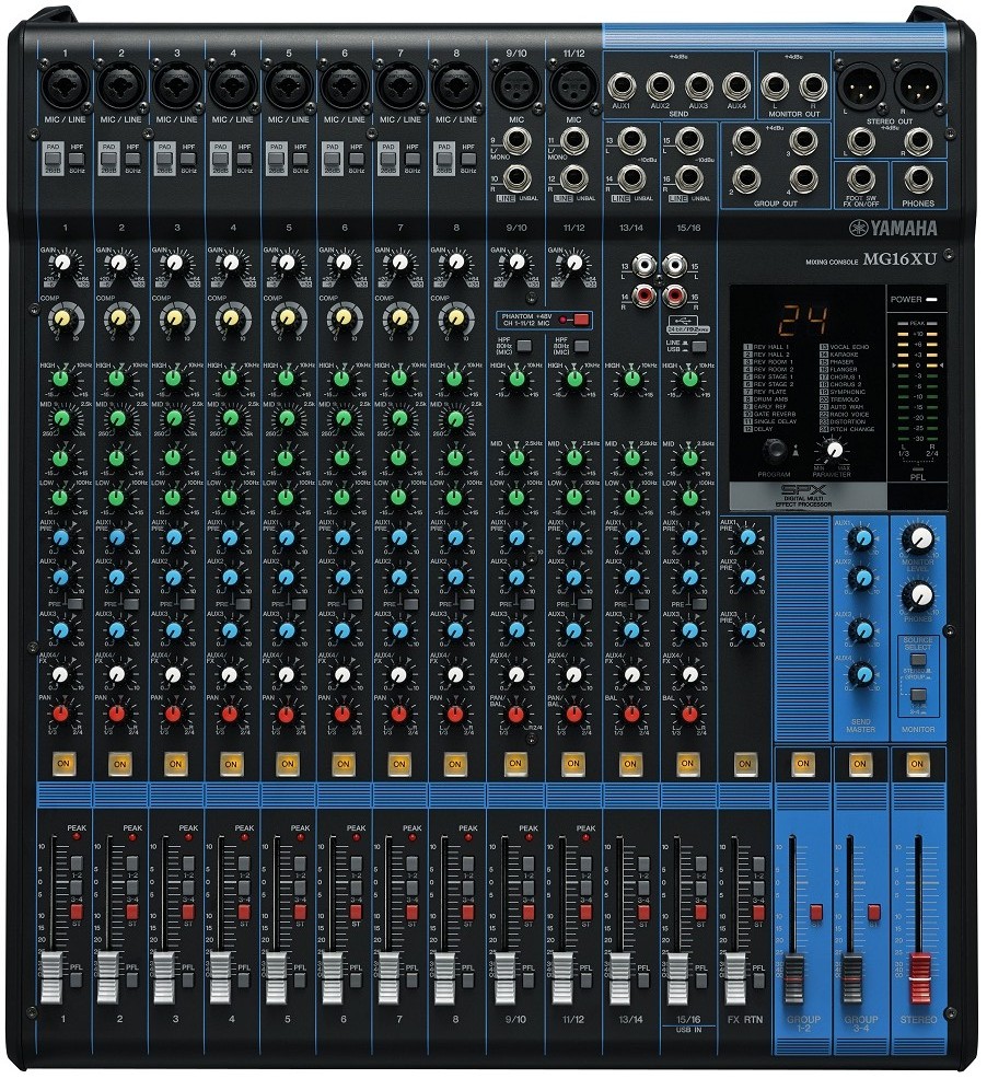 Аналогові пульти / Мікшерний пульт YAMAHA MG16XU