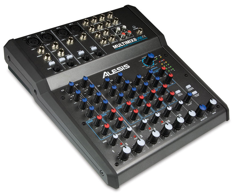 Аналогові пульти / Мікшерний пульт ALESIS MM8USBFXPTOOLS