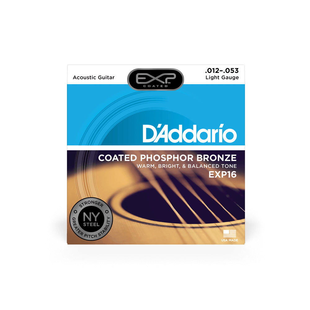 Струны для гитар / Струны для акустической гитары D'Addario EXP16