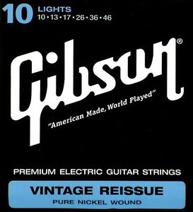 Струны для гитар / GIBSON SEG-VR10 VINTAGE REISSUE 10-46
