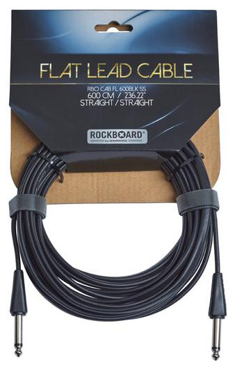 Кабель / Кабель інструментальний ROCKCABLE RBOCAB FL 600 BLK SS