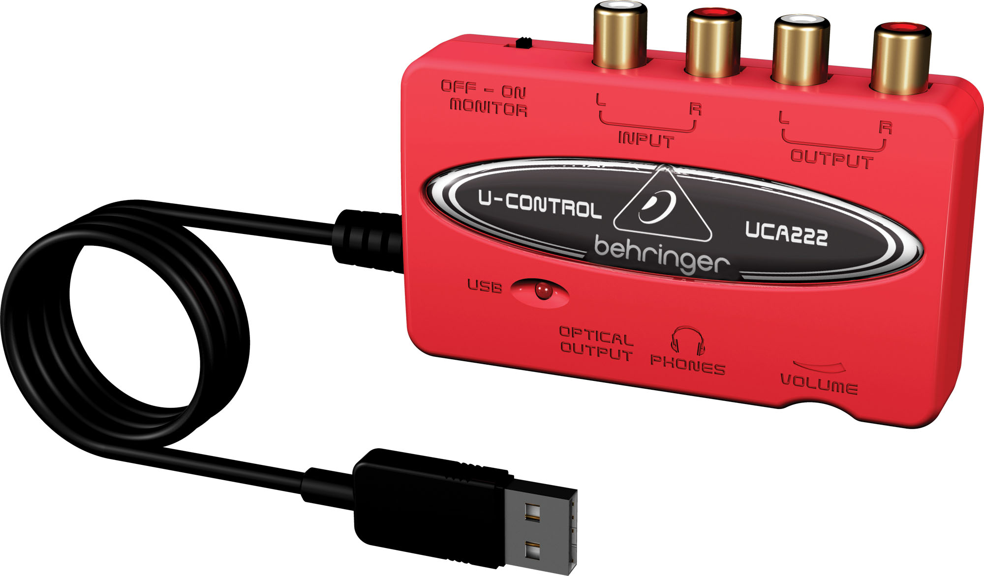 Аудіоінтерфейси / Аудіоінтерфейс BEHRINGER UCA222USB