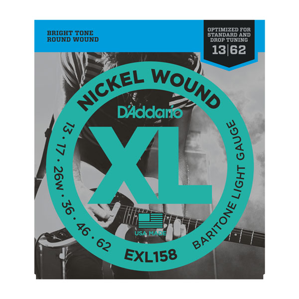 Струни для гітар / Струни для електро гітари D'Addario EXL158