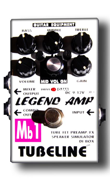 Педали и процессоры эффектов / Педаль гитарного эффекта TUBELINE MB1