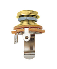 Гітарна механіка, кілки, лади, поріжки / Роз'єм панельний PAXPHIL JC12 GD PAXPXIL