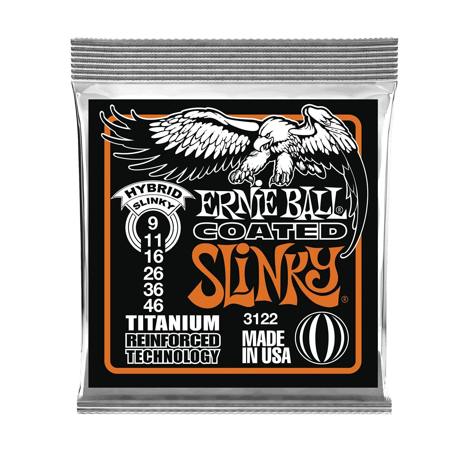 Струни для гітар / Струни для електро гітари ERNIE BALL P03122