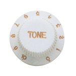 Гитарная механика, колки, лады, порожки / Регулятор (ручка) PAXPHIL KPT25 БІЛА