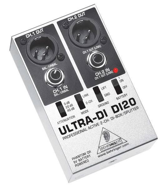 Дірект бокси / Директ бокс BEHRINGER DI20 ULTRA-DI