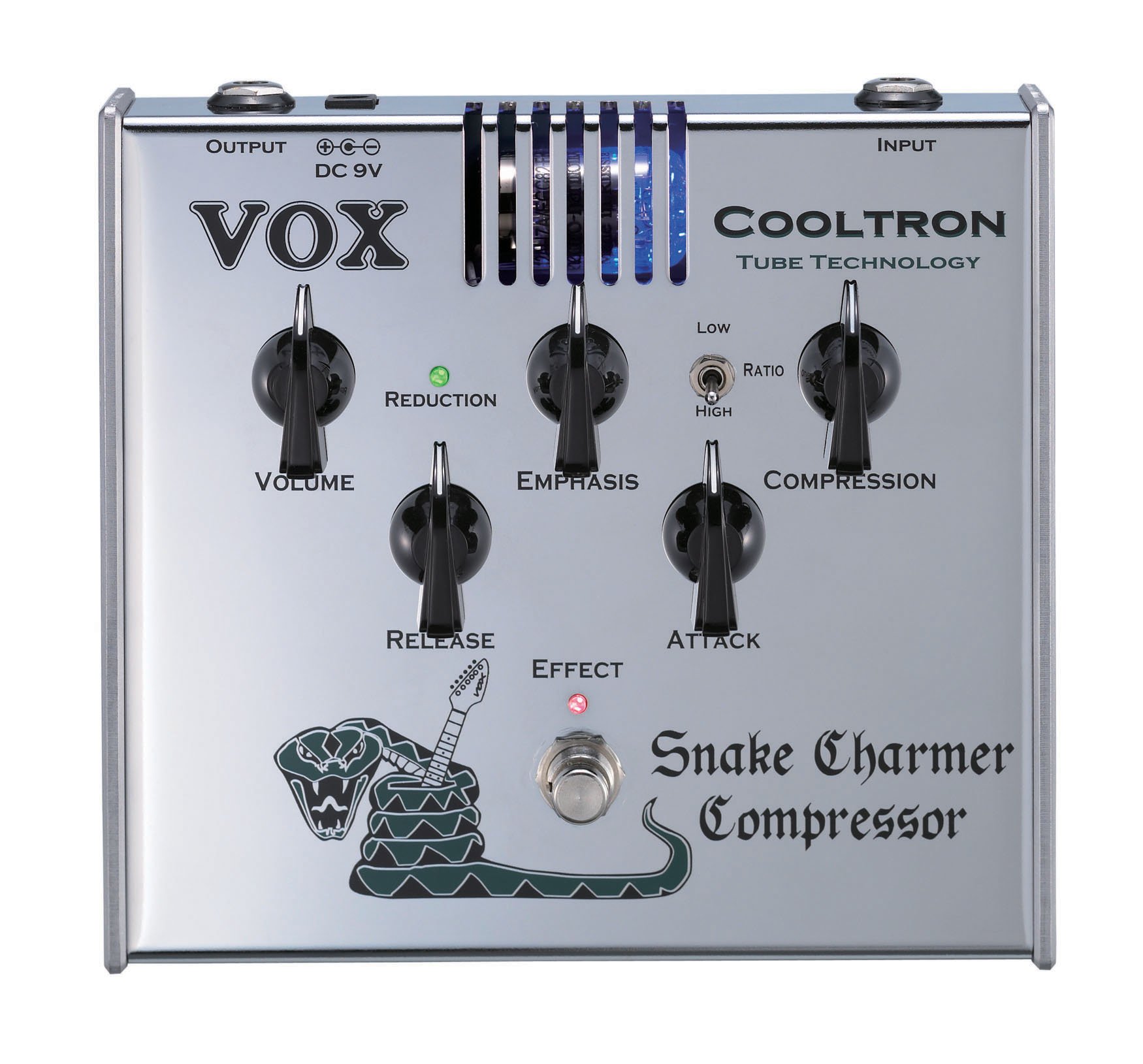 Педали и процессоры эффектов / Педаль гитарного эффекта VOX COOLTRON SNAKE CHAMER