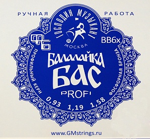 Cтруны / Струна ALICE BB6X