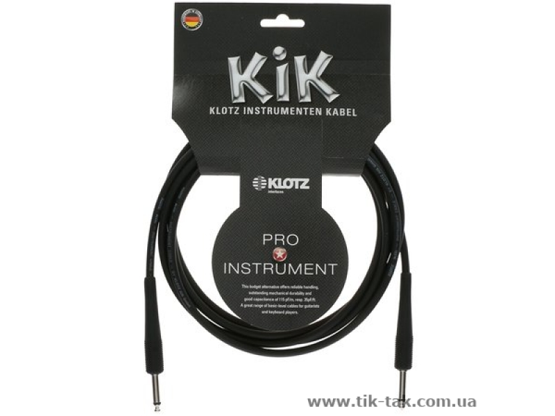 Інструментальний кабель / Кабель інструментальний KLOTZ KIK4.5PPSW