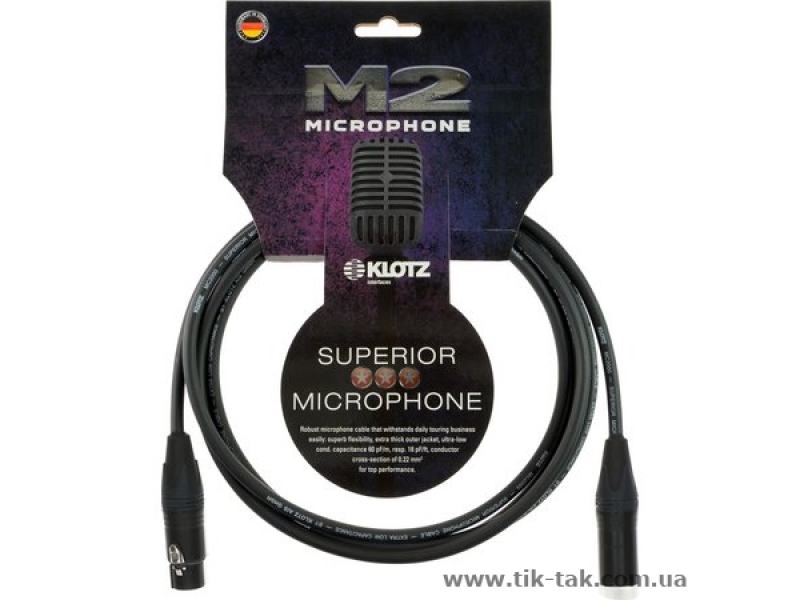 Микрофонный кабель / Кабель микрофонный KLOTZ M2FM1-0500