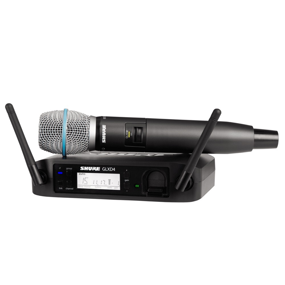 Радіомікрофони та бездротові системи / Мікрофон SHURE GLXD24E/B87A