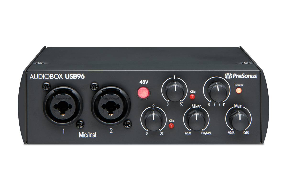 Аудіо та MIDI-інтерфейси / Звукова карта PRESONUS AudioBox USB 96