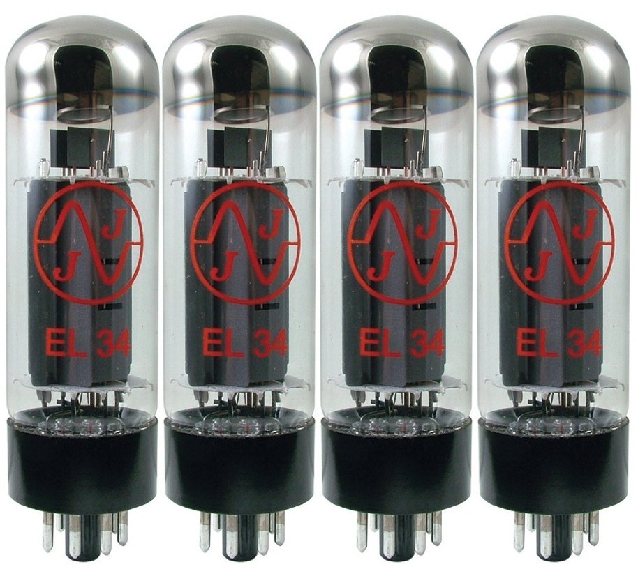 Лампи, блоки живлення / Лампа комбопідсилювача JJ ELECTRONIC EL34 QUAD