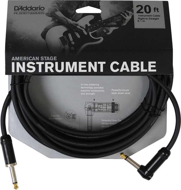 Інструментальний кабель / Кабель інструментальний PLANET WAVES PWAMSGRA20