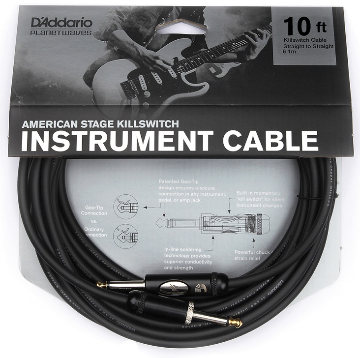 Инструментальный кабель / Кабель инструментальный PLANET WAVES PWAMSK10