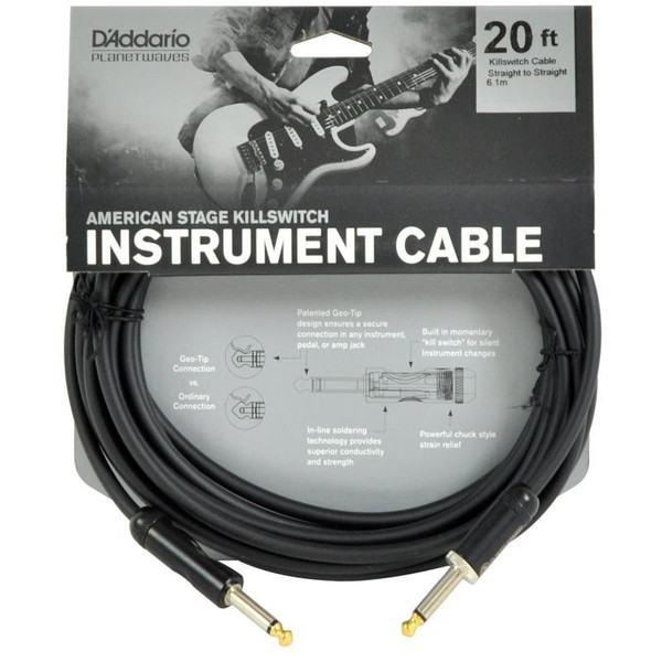 Инструментальный кабель / Кабель инструментальный PLANET WAVES PWAMSK20