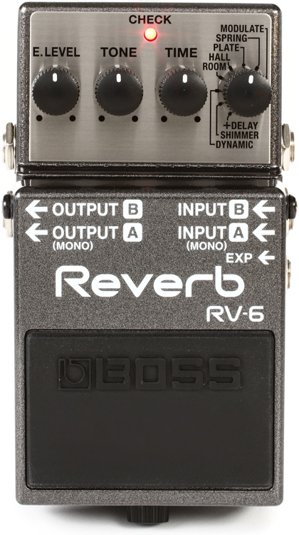 Педалі і процесори эфектів / Педаль гітарного ефекту BOSS RV6