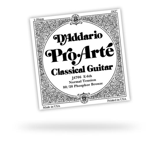 Струни для гітар / Струна для класичної гітари D'Addario J4704