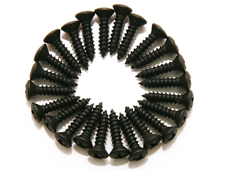 Гітарна механіка, кілки, лади, поріжки / Шуруп напівкруглий DIMARZIO FH1000BK