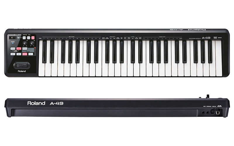 MIDI-клавіатури та контролери / MIDI клавіатура ROLAND A49BK