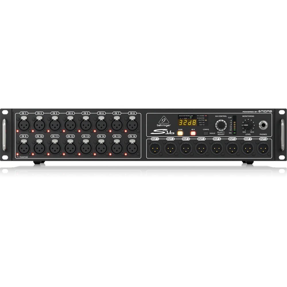 Цифрові консолі / Цифровий мікшерний пульт BEHRINGER S16