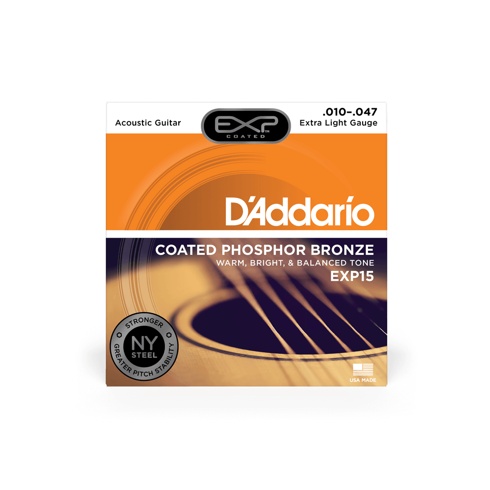 Струны для гитар / Струны для акустической гитары D'Addario EXP15