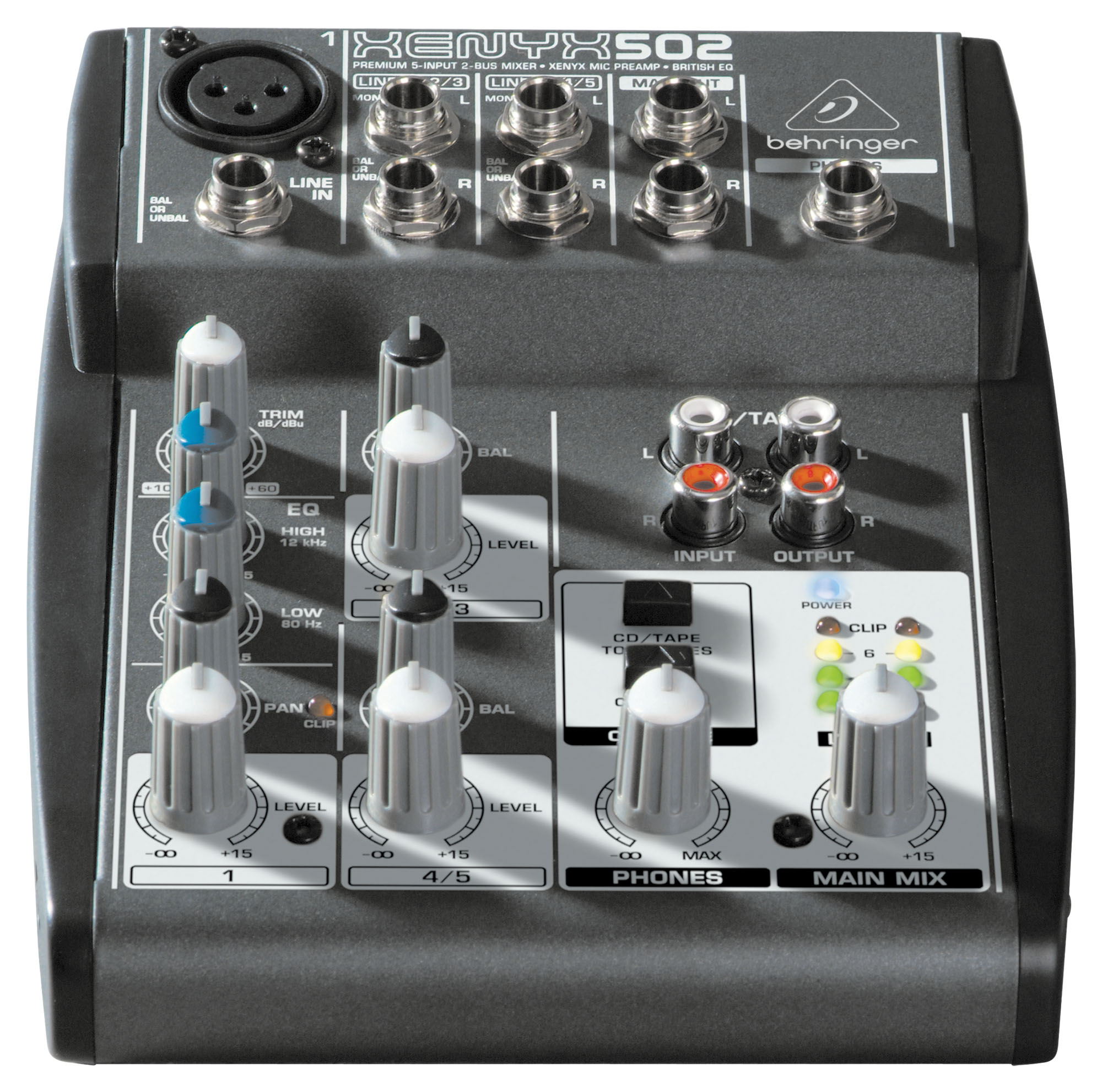 Аналоговые пульты / Аналоговый пульт BEHRINGER XENYX 502