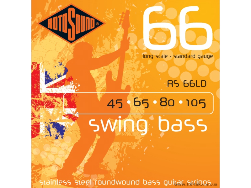 Струни для гітар / Струни для бас гітари ROTOSOUND RS66LD