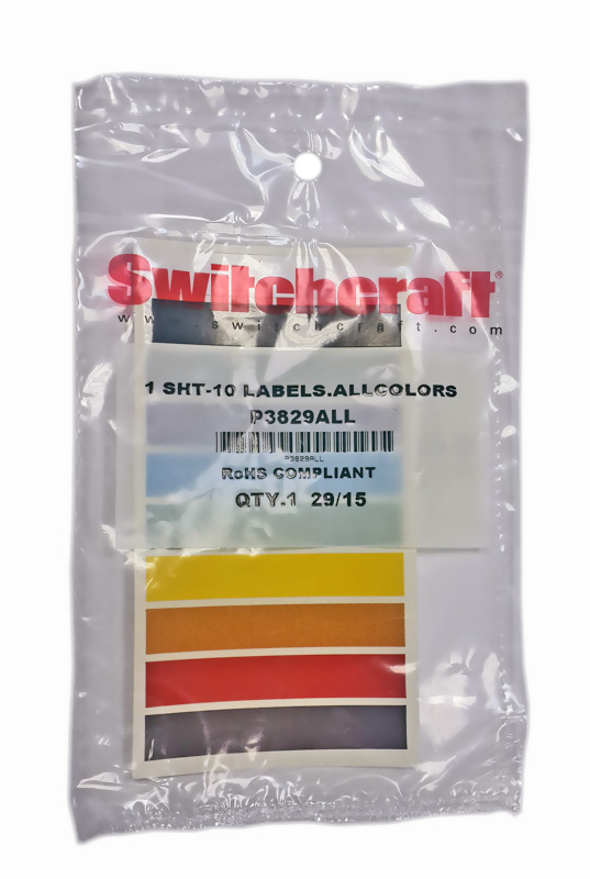 Різне / Маркувальне кільце (хвостовик) SWITCHCRAFT P3829ALL